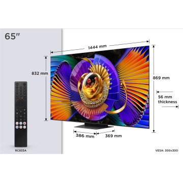TCL - SQD-MINILED Smart GoogleTV B&O Sound 65C7L TCL - 5