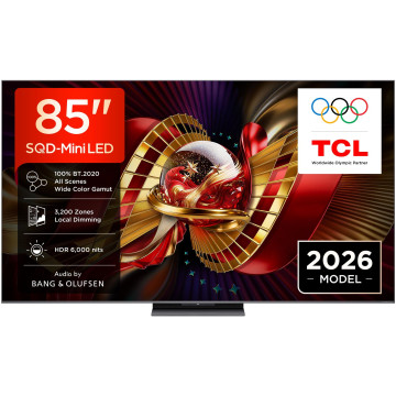 TCL - SQD-MINILED Smart GoogleTV B&O Sound 85C8L TCL - 1