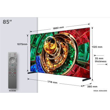 TCL - RGB-MINILED Smart Google TV B&O Sound 85RM9L TCL - 4