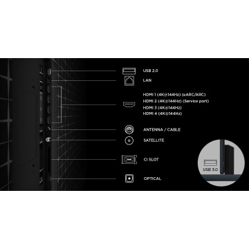 TCL - RGB-MINILED Smart Google TV B&O Sound 85RM9L TCL - 5