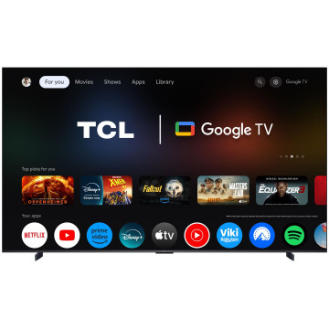 TCL - QD-MiniLED Smart Google TV 4K 98P8L TCL - 9