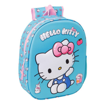 Mochila Hello Kitty 3D 33cm SAFTA - 1