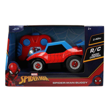 Carrinho de controle remoto do Homem-Aranha da Marvel JADA TOYS - 1