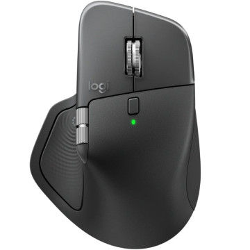 Mouse ergonômico sem fio Logitech MX Master 4 / Bateria recarregável / Até 8000 DPI / Grafite LOGITECH - 1