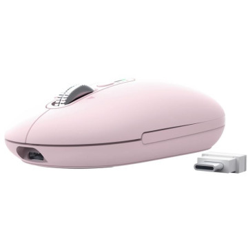 Mouse sem fio Trust Seron 26206 / Bateria recarregável / Até 3200 DPI / Rosa TRUST - 1
