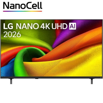 LG NanoCell 55NU850B6LA Smart TV Ultra HD 4K de 55" com Wi-Fi na cor preta LG - 1