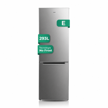 Frigorífico Combinado SVAN SC185603ENFX No Frost 293L Inox Classe E SVAN - 1