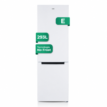 Frigorífico Combinado SVAN SC185602ENF No Frost 293L Branco Classe E SVAN - 1