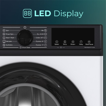 Máquina de Lavar Roupa SVAN SL9404AIDV 9Kg 1400rpm Branca Classe A SVAN - 3