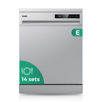 Lava-loiça SVAN SJ13601EDX 14 Talheres Inox Classe E SVAN - 1