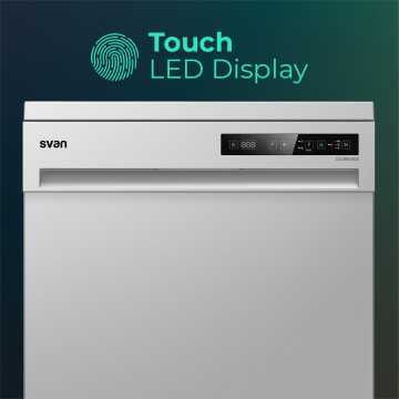 Lava-loiça SVAN SJ13601EDX 14 Talheres Inox Classe E SVAN - 4