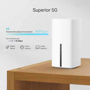 TP-LINK - Router 5G AX1800 Wireless Dual-Band Gigabit Archer NX210 TP-LINK - 5