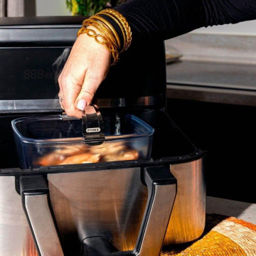 PYREX - Forma Airfryer Vidro Retangular 18x20x8cm 301U300/8046  - 3
