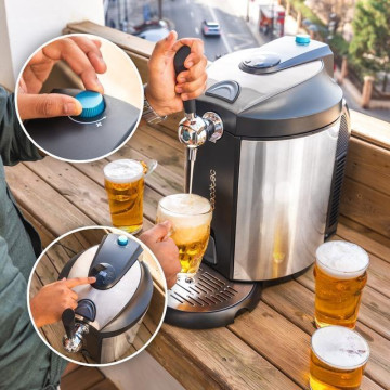 CECOTEC - Máq. Dispensadora de Cerveja BeerFlow Steel 5000 A01_EU01_100009 Cecotec - 5