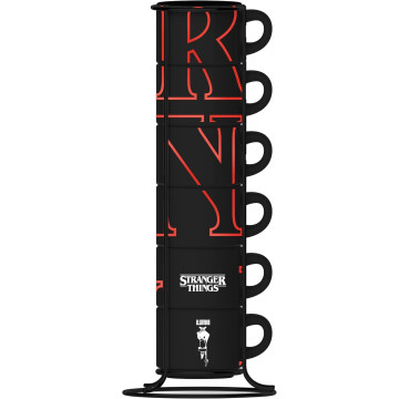 Conjunto de 6 xícaras de café finas BIALETTI STRANGER  - 1