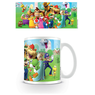 Caneca Super Mario Reino dos Cogumelos 325ml PYRAMID - 1