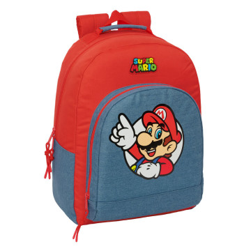 Mochila Super Mario adaptável de 42 cm SAFTA - 1