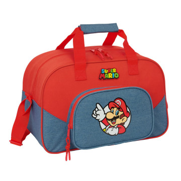 Bolsa esportiva Super Mario 40cm SAFTA - 1