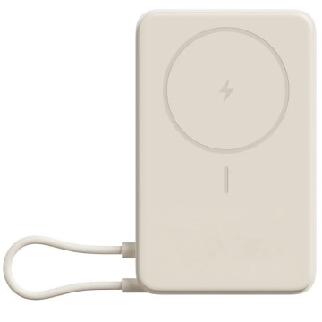Powerbank Xiaomi 10000mAh Magnético 10000/ Sem Fio/ Bege XIAOMI - 1