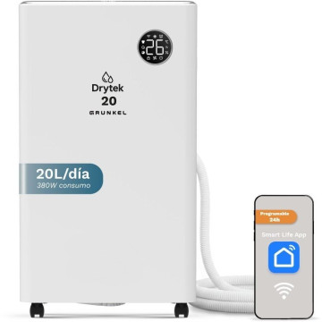 Desumidificador Grunkel DH-20DT / Reservatório de 5,5L GRUNKEL - 1