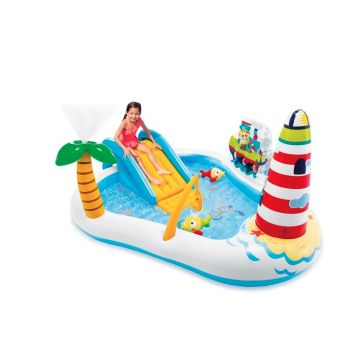 Piscina Insuflável para Crianças Intex Marinheiro Parque Lúdico 218 x 99 x 188 cm  - 1