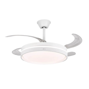 Ventilador de teto JATA JVTE4242 42W LED DC 6V branco JATA - 1