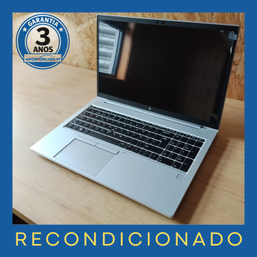 Portátil Recondicionado HP EliteBook 850 G8 15.6", i5-1145G7, 16GB, 256GB SSD, Windows 11 Pro, Teclado PT - Grade A+ HP - 1