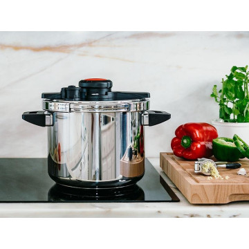 SILAMPOS - Panela de Pressão Startwist 8L sem Cesto + Faqueiro 64A122018708B SILAMPOS - 1