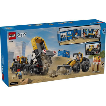 LEGO - Camião Basculante e Empilhadora Frontal 60494 LEGO - 11