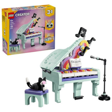 LEGO - Piano de Decoração Musical com Gato 31392 LEGO - 1