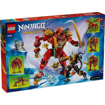 LEGO - Robô Dragão Transformador da Wyldfyre 71868 LEGO - 5