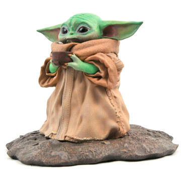 Estatua Premier Collection The Child Soup The Mandalorian Star Wars 17cm DIAMOND SELECT - 2