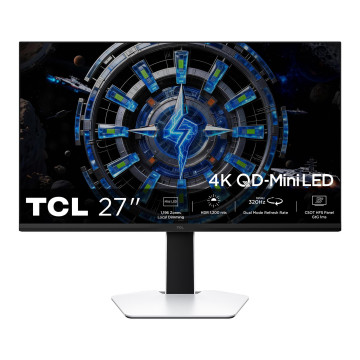 TCL - Monitor 27`` QD-MiniLED Premium 4K-160Hz / FHD-320Hz 27C2A TCL - 1