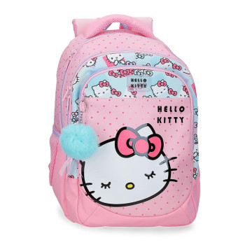 Mochila Hello Kitty com laços, 42 cm, ajustável JOUMMA BAGS - 1