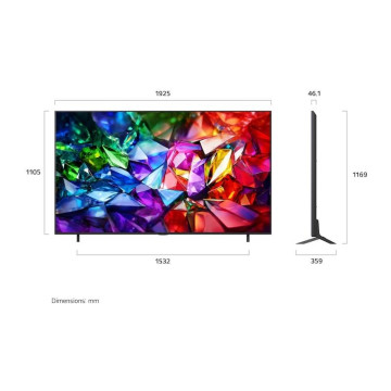 LG - Smart TV 86`` Micro RGB Evo AI 4K WebOS26 86MRGB96B6B.AEU LG - 2