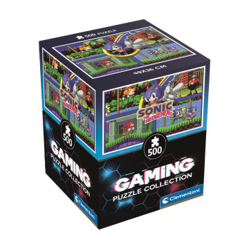 Quebra-cabeça Sonic The Hedgehog 500 peças CLEMENTONI - 1