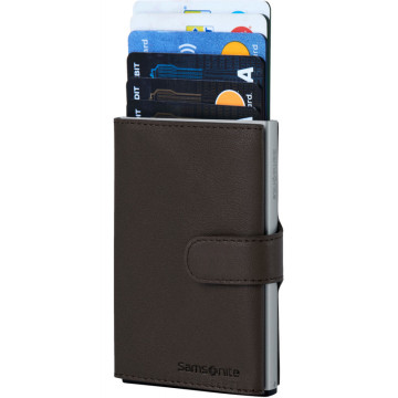 SAMSONITE - Carteira Deslizante Castanha Alu Fit 133890-1251 SAMSONITE - 1