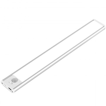 Barra de luz magnética Muvit iO MIOCAB002 com sensor de movimento / 3 modos de iluminação / Alimentada por bateria / Branca MUVI