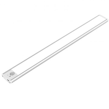 Barra de luz magnética Muvit iO MIOCAB003 com sensor de movimento / 3 modos de iluminação / Alimentada por bateria / Branca MUVI