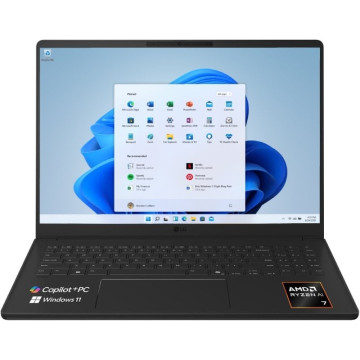 Notebook LG Gram 16U55U-G.AU75BN Ryzen AI 7 445/ 16GB/ SSD de 512GB/ 16"/ Win11 LG - 1