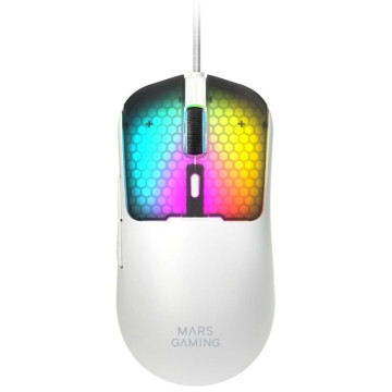 Mouse para jogos Mars Gaming MM-Viper / Até 12800 DPI / Branco Mars Gaming - 1
