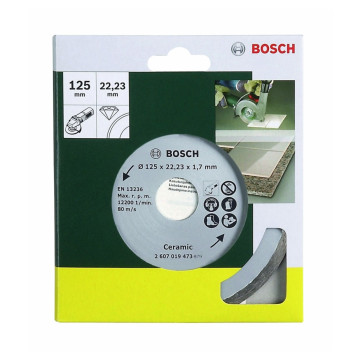 BOSCH - Disco de Diamante p/ Cerâmica 125mm 2607019473 BOSCH - 1