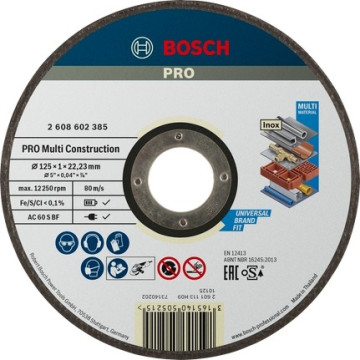 BOSCH - Disco Abrasivo PRO Multi Material 2608602385 BOSCH - 1