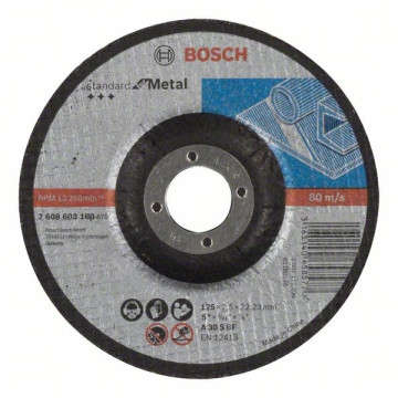 BOSCH - Disco Abrasivo Pro Metal Bonded 120mm 2608603160 BOSCH - 1