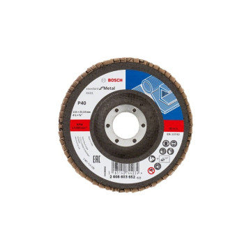 BOSCH - Disco de Lixa em Lamelas X431 p/ Metal 2608603659 BOSCH - 1