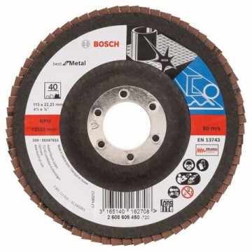 BOSCH - Disco de Lamelas PRO X571 G40 115mm 2608605450 BOSCH - 1