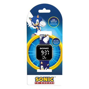 Relógio LED do Sonic the Hedgehog KIDS LICENSING - 1