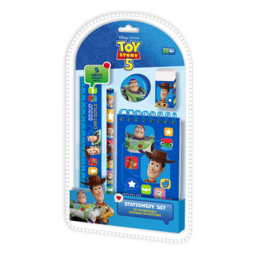 Conjunto de papelaria Disney Pixar Toy Story com 5 peças KIDS LICENSING - 1