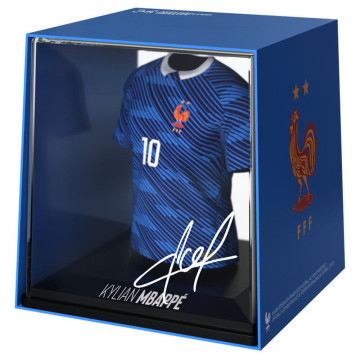 Miniatura Kylian Mbappé com a camisa da Copa do Mundo da França  - 1