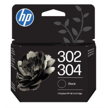 TINT HP Nº302/304.PRETO  -F6U66AE HP - 1